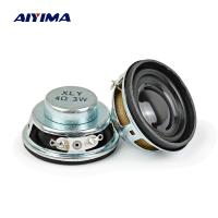 ⊕◄ AIYIMA 2Pcs 1.5นิ้วลำโพงแบบพกพาลำโพงเบส4Ohm 3W 13 Core ลำโพงคอมพิวเตอร์ DIY Bluetooth-ใช้งานร่วมกับคอลัมน์