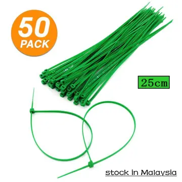 15mm Reusable Nylon Cable Ties Double Side Gardening Plants