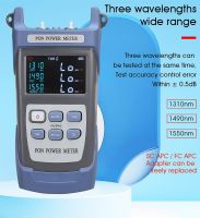 AUA-320A/U Handheld Fiber Optical PON Power Meter FTTX/ONT/OLT 1310/1490/1550nm FTTH