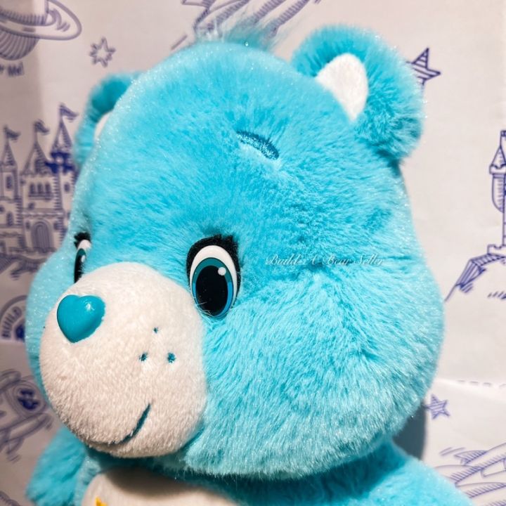 ตุ๊กตาแคร์แบร์-carebears-wish-bear-16-นิ้ว-40cm-มือสองจากอเมริกา-สินค้าคุณภาพดี-ทำความสะอาดแล้ว