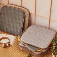 Cool mat sponge cushion chair cushion summer breathable office sedentary chair thin seat cushion summer home cushion