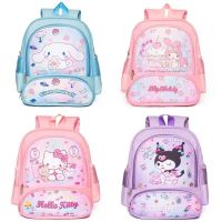 ✻☞  Anime Sanrioed Hellokittys Kuromi Cinnamoroll Student School Kawaii Cartoon Children Printed