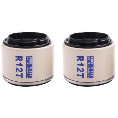 2Pcs for R12 R12S R12T Racor 140R 120At S3240 Npt Zg1 / 4-19 SFC-8801-10 Fuel Water Separator Filter