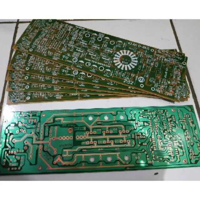 Green D 4K5 Power Amplifier PCB Board Silver Class D Replacement