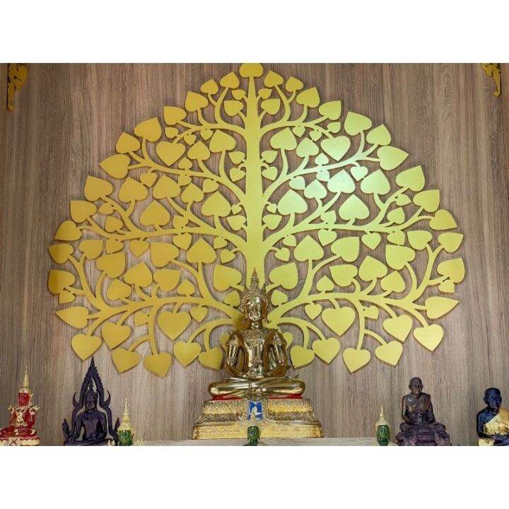 ต้นโพธิ์-p15-เสริมมงคล-ต้นโพธิ์เรียกทรัพย์-หิ้งพระมหาเฮง-สีทอง-สีเงิน-ทำตามขนาดที่ได้-จร้า-มี-16-แบบ