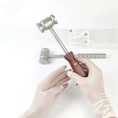 Bone Hammer 140/270/350/450/500/550G Orthopedic Instrument With Gummy Wood Handle Stainless Steel Handle