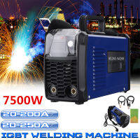 220V 7500W MMA-250A ARC Welding Inverter Machine IGBT Electric Welding Machine with LCD Display