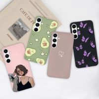 【YF】♨⊕✠  A54 5G Fashion Cartoon Cover Coque GalaxyA54 Capa Funda