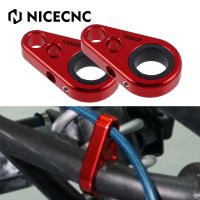 Nicecnc ที่หนีบสายเบรคท่อนเหล็ก Cnc มอเตอร์หนึ่งคู่สำหรับ Yamaha Raptor 250 350 660แรดนักรบติมเบอร์วูล์ฟ Accessories20232023เอทีวี