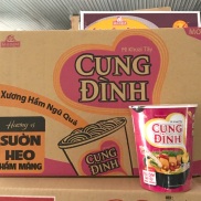 Thùng Mì Cốc Ly Cung Đình 24 Ly x 65g