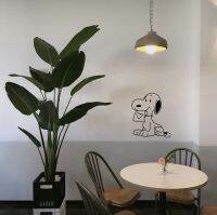 สติ๊กเกอร์ติดฝาผนังการ์ตูนสนูปี้ห้องหอพักห้องนั่งเล่นห้องเด็กสติกเกอร์ตกแต่งห้องเด็กเล็ก