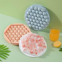 Silicone Round Ice Mould Tray Ice Cube Mold Summer Gadgets Ice Cube Maker Kitchen Tools Creative Bars Whiskey Forms for Ice Beer