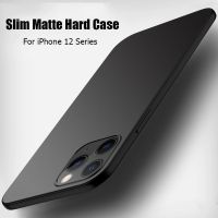 For iPhone 12 Case Simple Slim Matte Hard PC Back Cover For iPhone 14 Pro Max Plus 12 Mini 11 13 Pro Max iPhone12 Pro Phone Case