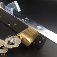 ✴✌☋ Iron gate/Sliding door hook lock Copper hook for Plastic steel doorCopper lock cylinder More strong