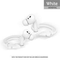 หูฟังป้องกันการหล่น1คู่สำหรับ Airpods 1/2 Pro คลิปป้องกันการสูญหายที่ยึดหูฟังพกพาปลอดภัยหูฟังบลูทูธอุปกรณ์เสริมที่พอดี