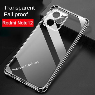 เคสนิ่มสำหรับ Redmi Note 12 Pro Plus 4G 5G Note12 2023 Hp เคสใสป้องกันโปร่งใสกันกระแทกเลนส์ติดกล้องโทรศัพท์กระเป๋าใส่กล้อง