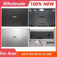 ฝาครอบด้านบนเหมาะสำหรับ Fo Acer Aspire 5 A515-54 A515-53 55 A515-55G S50-51 N18Q13หน้าจอ LCD สำหรับแล็ปท็อปฝาหลังที่วางฝ่ามือแป้นพิมพ์ตัวพิมพ์ใหญ่