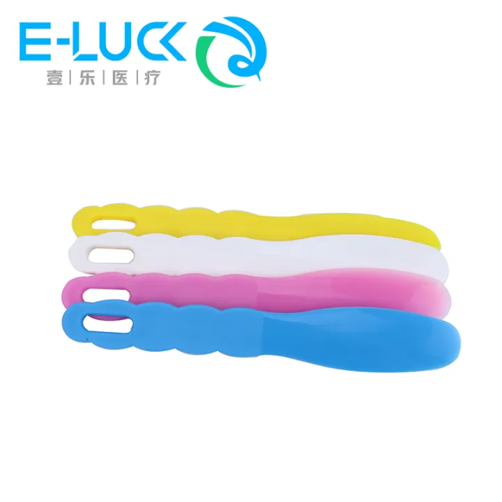 4Color Dental Supplies Dental Disposable Plastic Cement Plaster Spatula