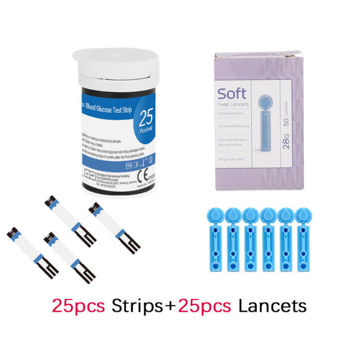 Safe Accu 50100200pcs blood glucose test strips Suitable for Safe Accu with Lancets Blood Sugar