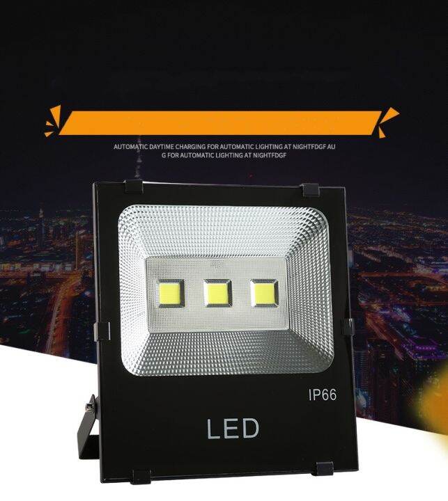 first-light-สปอร์ตไลท์-10w-20w-50w-100w-200w-10-วัตต์-แสงขาว-รุ่นหนา-หลอดไฟแอลอีดี-หลอดไฟราคาถูก