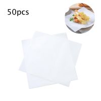 50 sheets / pack Baking Paper Waterproof Food Oil Paper Perfect for Cooking Kitchen Oven Pans