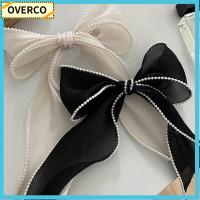 OVERCO เครื่องประดับผม ลำแสง ผ้าโพกศีรษะ Headwear คลิปหนีบผม กิ๊บติดผมหางม้า กิ๊บติดผม Bowknot Barrettes