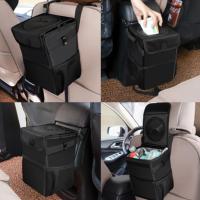 Car waterproof car trash can auto parts organizer trash can trash can car storage bag