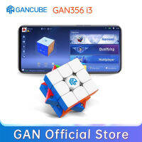 【พร้อมส่งของแท้?％】GAN CUBE GAN356 i3  รูบิก ลูกบาศก์แม่เหล็กอัจฉริยะ 3x3 App online PowerPod