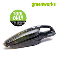 Greenworks เครื่องดูดฝุ่น ไร้สาย 24V (เฉพาะตัวเครื่อง) ไม่รวมแบตฯ และที่ชาร์จ Vacuum Cleaner (TOOL ONLY)