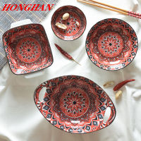 Chinese Food Is Delicious Salad Bowl Ceramics For Kitchen Rotisserie Steak Plate Free Shipping Items Everything In The Kitchen