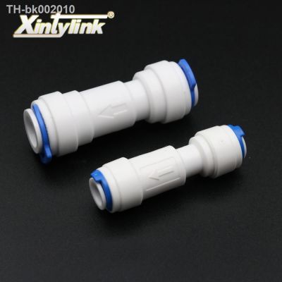▬∋☢ 1/4 3/8 quick connect check valve for ro pure water reverse osmosis system filters water filter
