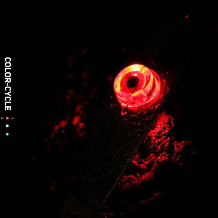 สปินเนอร์ช้อนโลหะ9-5ซม-โคมไฟดึงดูดเหยื่อล่อปลาน้ำหนักเบา-led-เหยื่อตกปลาส่องสว่างใต้น้ำ