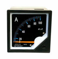 ใหม่6L2-A ตัวชี้ Ammeter อนาล็อกแอมมิเตอร์80มิลลิเมตร X 80มิลลิเมตร AC505A AC1005A5A AC30005A ตัวชี้ประเภท AC แอมมิเตอร์