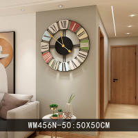 Nordic clock simple living room wall clock creative home decoration clock iron light luxury wall clocks wall hanging hot