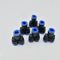 Py-06 3 Way Port Y รูปร่างท่อท่อ Push แก๊สท่อพลาสติก Fitting Connectors Quick Fittings Air Pneumatic 6Mm Od