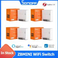 SONOFF Zigbee DIY WiFi สวิทช์ ZBMINI สองทางควบคุมโมดูลรีเลย์สมาร์ทเบรกเกอร์ผ่าน Alexa Home ผู้ช่วย ZB สะพาน