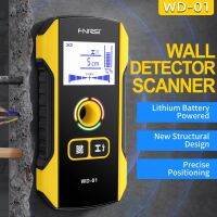 FNIRSI WD-01 Metal Detector Wall Detector Scanner Wooden AC Wires Metal Pipes Rebars Detecting Tool Indicator Light Positioning