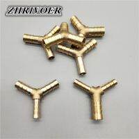 4mm 5mm 6mm 8mm 10mm 12mm Y Type Reducing Hose Barb Brass Barbed Tube Pipe Fitting Reducer Coupler Connector Adapter Watering Systems Garden Hoses