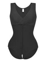 Reducing and Shaping Girdles Woman Colombian Post Liposuction Latex Body Shaper Shapewear Vest