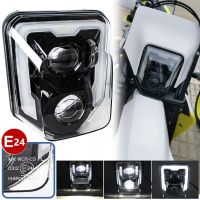 ไฟมอเตอร์ไซค์ E24วิบาก DRL Enduro Moto ไฟหน้าสำหรับ Husqvarna TE FE TC FC 125 250 300 350 450 501 250I 300I