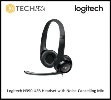 Logitech H390 USB Headset with Noise-Canceling Mic