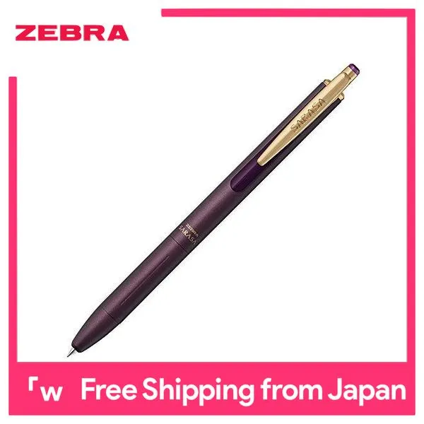Zebra Gel Ballpoint Pen Sarasa Grand 0.5mm Vintage Color Bordeaux