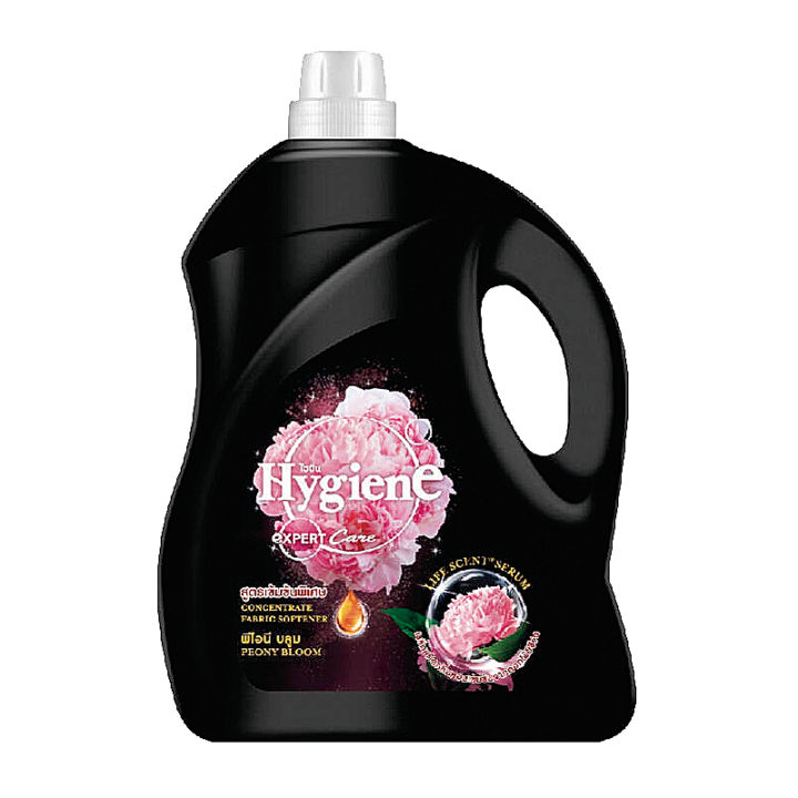 Hygiene Expert Care Life Scent Concentrate Softener Peony Bloom 3500 ml.ไฮยีน เอ็กซ์เพิร์ทแคร์ ไลฟ์ เซ้นท์ น้ำยาปรับผ้านุ่ม สูตรเข้มข้น กลิ่นพีโอนีบลูม 3500 มล.