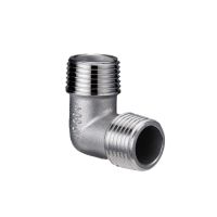 1/4"3/8"1/2" 3/4" 1"  BSP Elbow 90 Degree Angled 304 Stainless Steel  Male Threaded Pipe Fitting Pipe Fittings Accessories