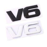 Cars 3D Car V6 Logo Sticker Emblem Auto Badge Decal for Chevrolet BMW Audi VW Ford Fiesta Mustang Ranger Nissan Toyota Honda Styling