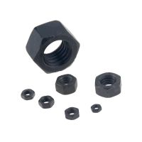 Metric Thread M2 M2.5 M3 M4 M5 M6 M8 M10 M12 M14 M16 Black Grade 8.8 Carbon Steel Hex Nut Hexagonal Nut Screw Nut