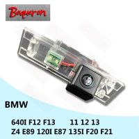 สำหรับ BMW 640I F12 F13 I3 Z4 120I E87 135I F20 F21ย้อนกลับที่จอดรถสำรองกล้อง HD CCD รถด้านหลังดูกล้อง NTSC PAL