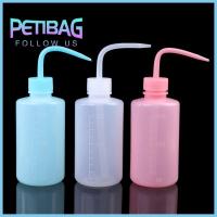 Petilbag กระป๋องรดน้ำ4ชิ้นแบบพกพาสีฟ้า/ชมพู/ดำ/ขาวทำความสะอาดขวดพลาสติกฉีดขวดสัก250มล. ขวดเครื่องกระจายน้ำหอมขวดบีบแล็บ