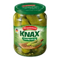 ?Food for you? แฮงสเท็นเบิร์ก เคนัค แตงกวาดอง 720 มล. - Hengstenberg Knax Crunchy Gherkins 720ml