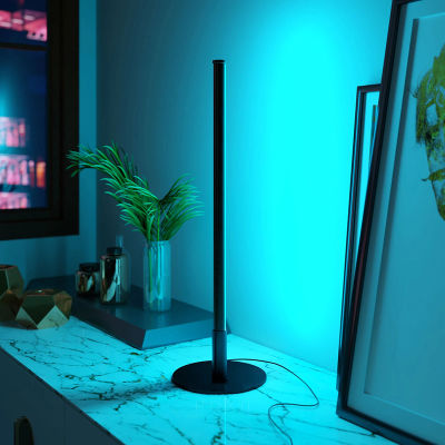 Modern round bottom RGB table lamp bedroom bedside floor desk Corlorful LED table lamp home decor настольная лампа